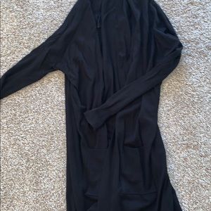 Long Black cardigan